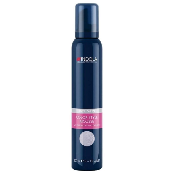 Indola Color Styling Mousse Silver